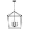 Nuvo Emma 4-Light Small Pendant - Matte Black Finish 60/7941 - alternate 3
